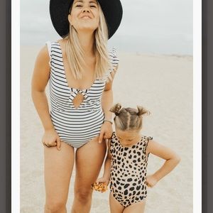 CJLA Layla Striped Swimsuit